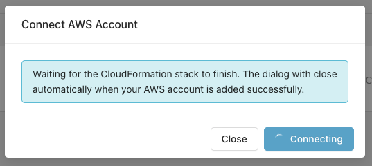 Connect your AWS account