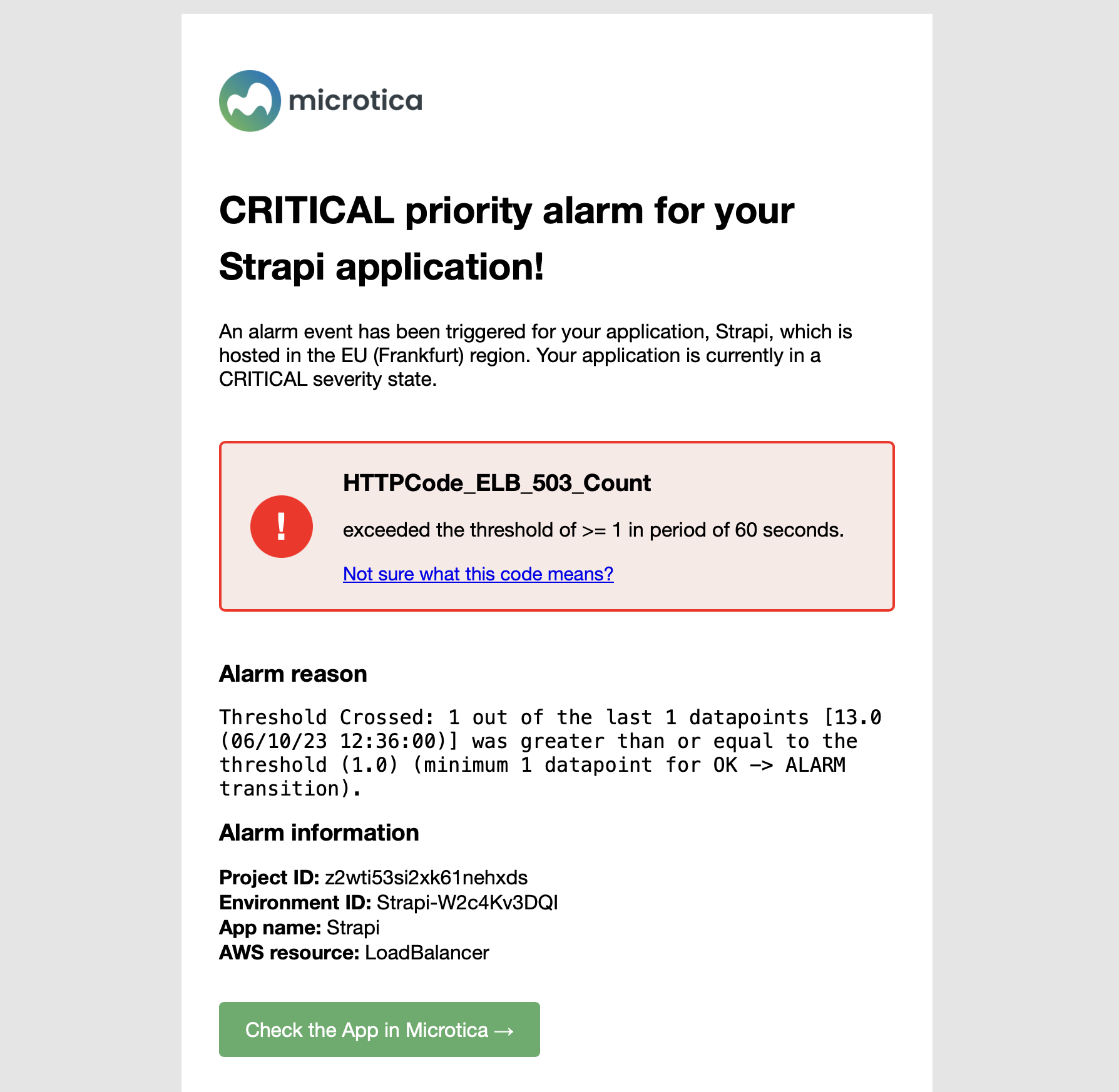 alarms